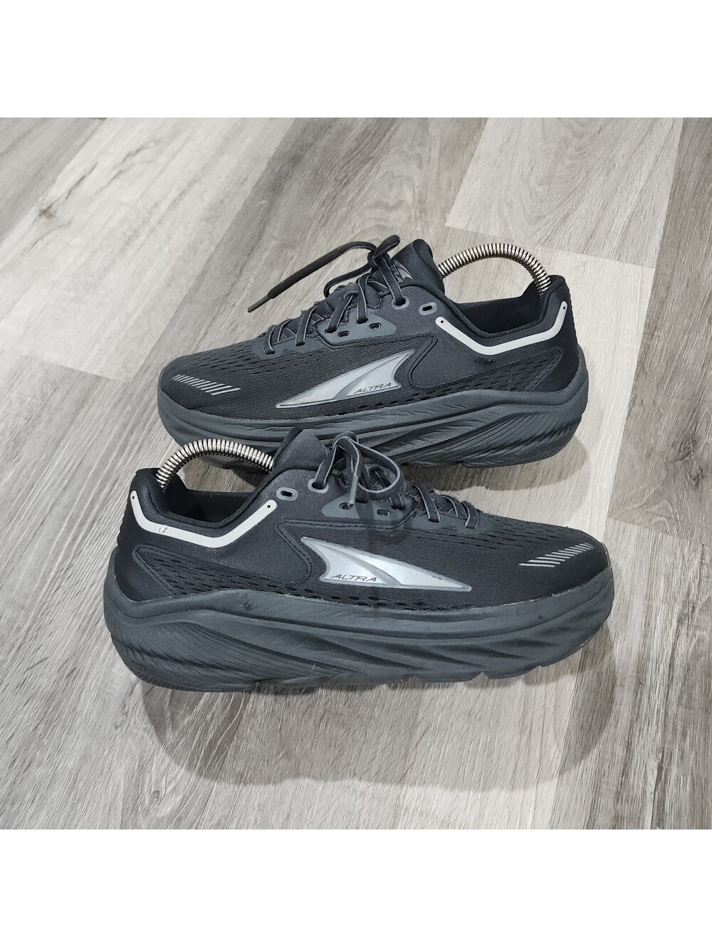 ALTRA Via Olympus Black Grey Women 9 ALOA82CR000 Road Running Gym Exercise Shoes